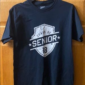 Jerzees Men's Black 'Class of Senior 18' T-Shirt